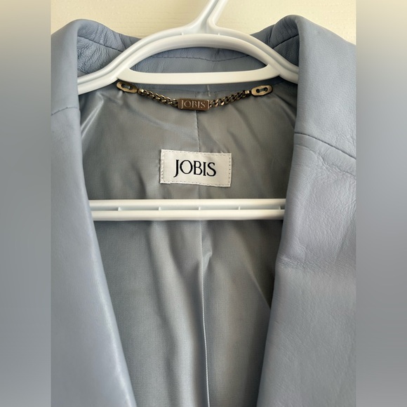 Jobis - Blue Leather Jacket - Picture 3 of 8